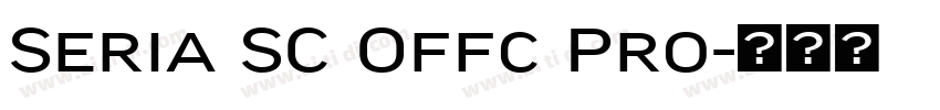 Seria SC Offc Pro字体转换